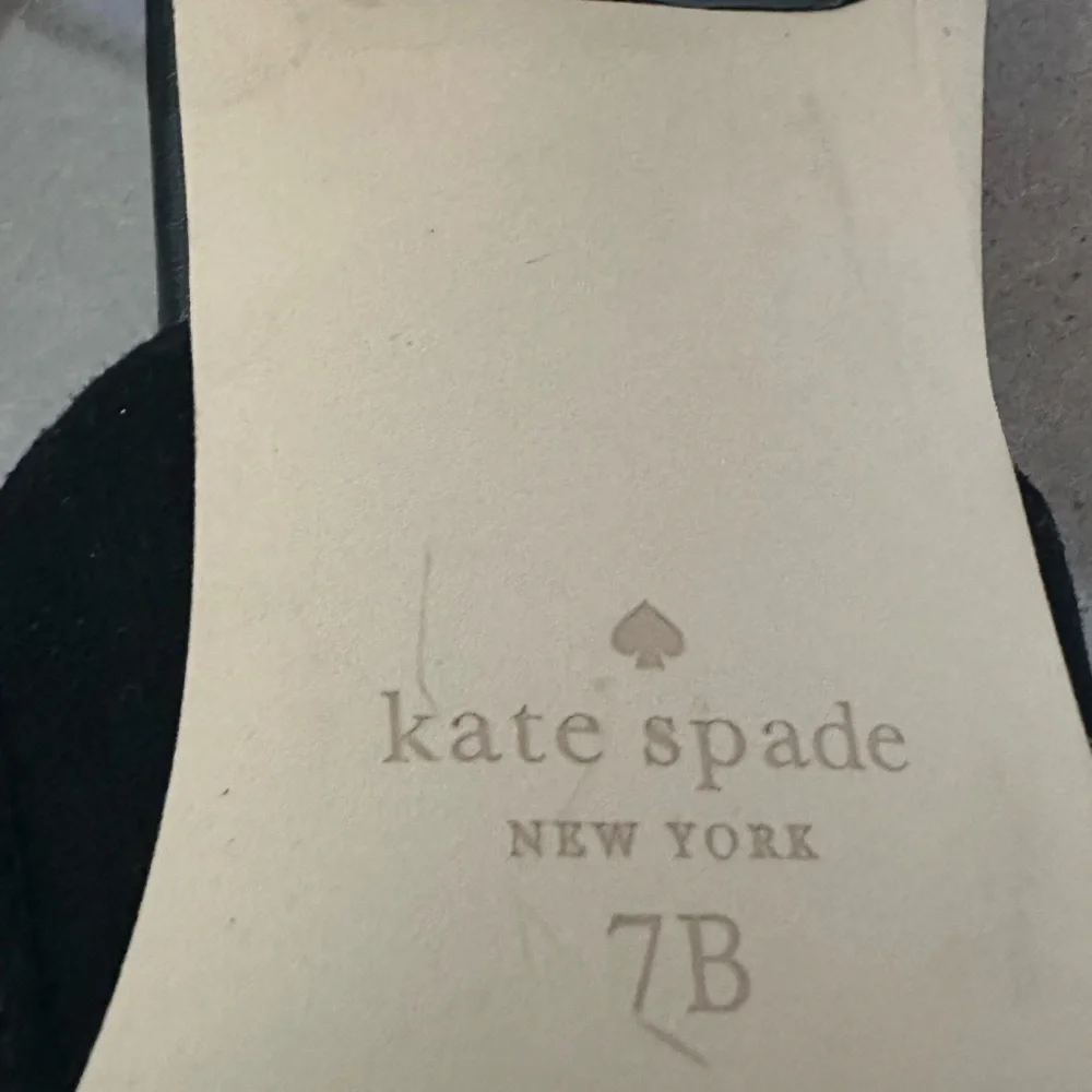 🆕Kate Spade MARIGOLD Suede Mule Heels